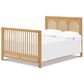 New Haus Eloise 4-In-1 Convertible Crib in Honey, , large
