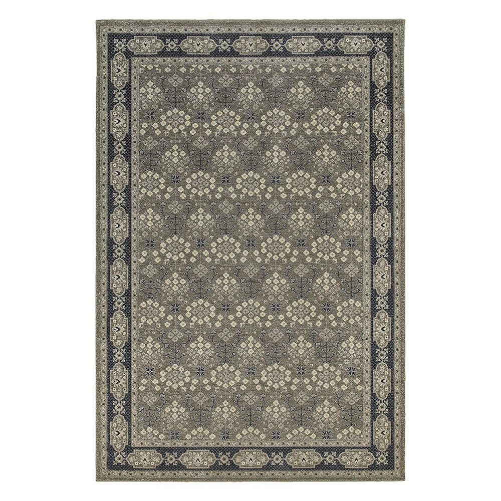 Oriental Weavers Richmond 119U 6"7" x 9"6" Grey Area Rug, , large