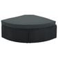 HOMLUX 7-piece Outdoor Conversation Set with Black Wicker in Gray, , large