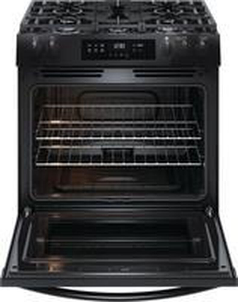 Frigidaire 30&quot; Front Control Gas Range In Black, , large