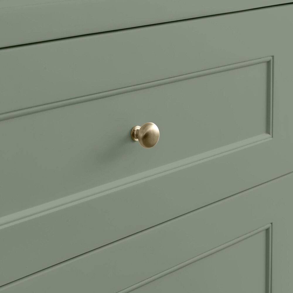 James Martin Vanities Breckenridge 48" Single Bathroom Vanity in Smokey Celadon with 3 cm Victorian Silver Quartz Top and Rectangular Sink, , large