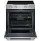 KitchenAid 2-Piece Kitchen Package with 30" Slide-In Smart Electric Range and 30" Over-the-Range Microwave Oven in PrintShield Stainless Steel, , large