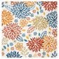 Safavieh Cabana CBN833A 3" Square Creme and Red Indoor/Outdoor Area Performance Rug, , large