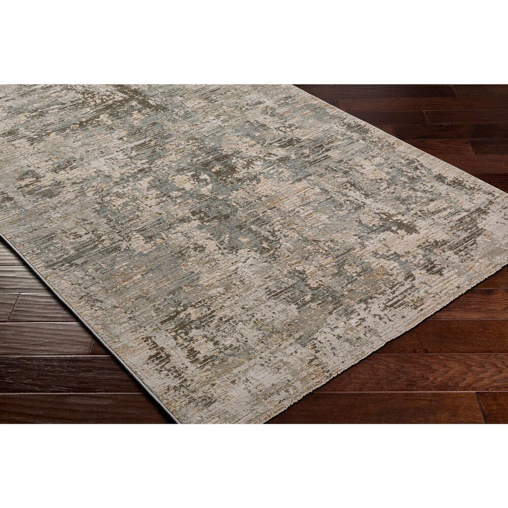 Surya Brunswick 10&#39; x 13&#39;11&quot; Dusty Sage, Charcoal, Olive, Taupe, White, Teal, Light Beige and Gray Area Rug, , large