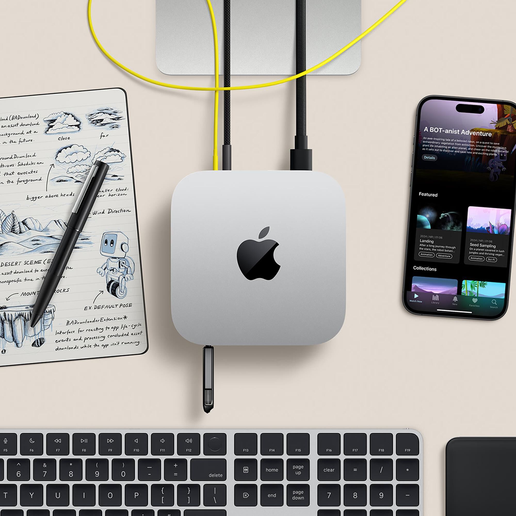 Apple Mac Mini Desktop - M4 Chip - 10 Core - 32GB RAM - 512GB SSD