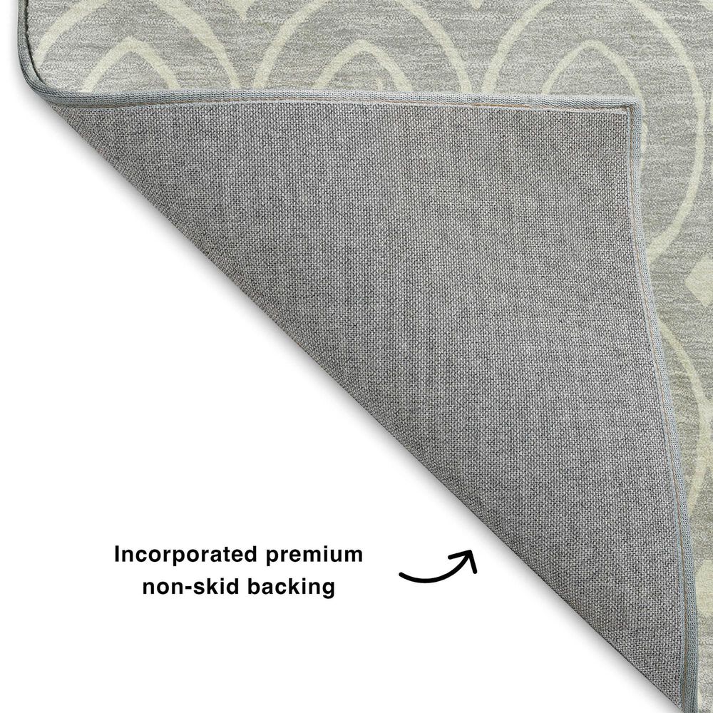 Dalyn Rug Company The Reserve TR12 Silver 2&#39;6&quot; x 3&#39;10&quot; Indoor/Outdoor Area Rug, , large