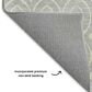 Dalyn Rug Company The Reserve TR12 Silver 2"6" x 3"10" Indoor/Outdoor Area Rug, , large