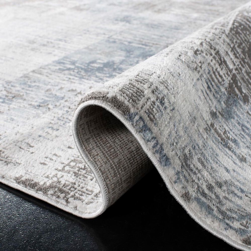 Safavieh Craft CFT874F 2'3" x 12' Grey and Blue Runner, , large