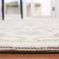 Safavieh Micro-Loop MLP381A 4" x 6" Ivory and Gray Area Rug, , large