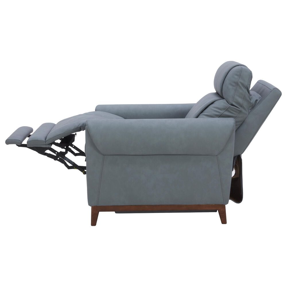 Simeon Collection Power High Leg Recliner in Blue Dusk, , large