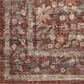 Rifle Paper Co Crafted by Cloth and Company Courtyard 5" x 7"6" Eve Crimson Area Rug, , large