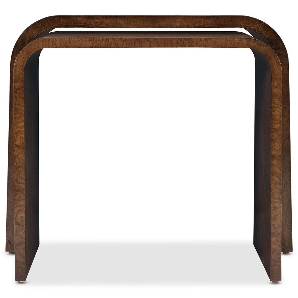 Hooker Furniture Archives 2-Piece Nesting Table Set in Classic Walnut, , large