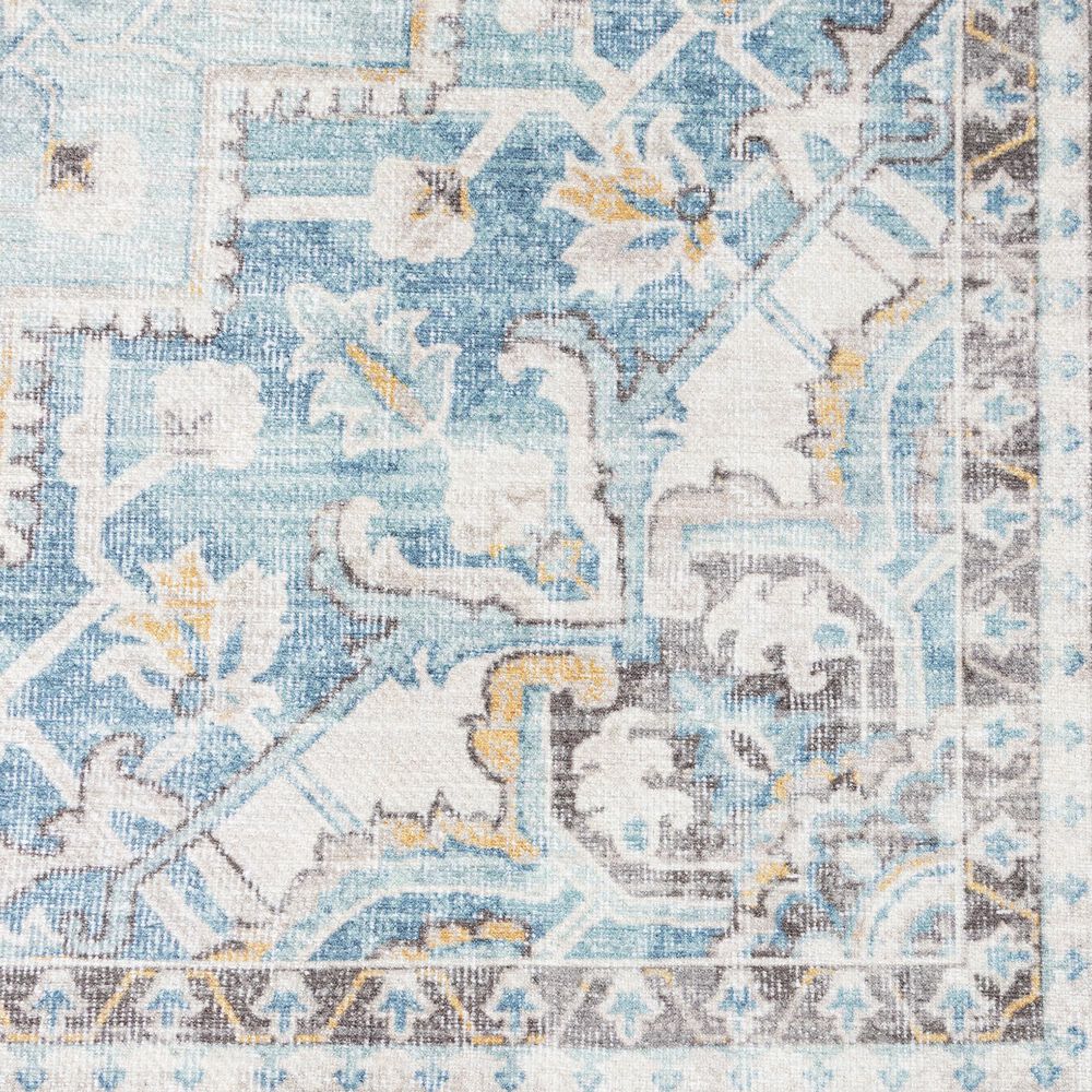 Momeni Afshar 2&#39; x 3&#39; Light Blue Area Rug, , large