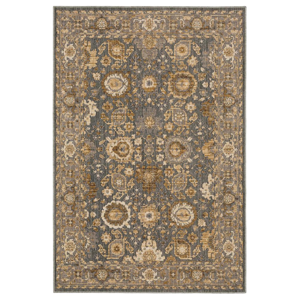 Karastan Relic Troy 92153-60124 6"6" x 9"6" Sea Area Rug, , large