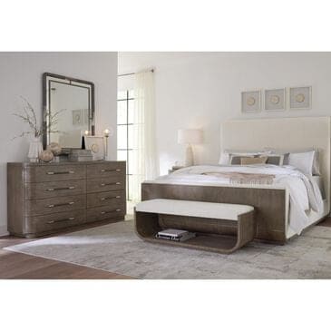 Hooker Furniture Modern Mood 5-Piece King Bedroom Set in Mink, , large