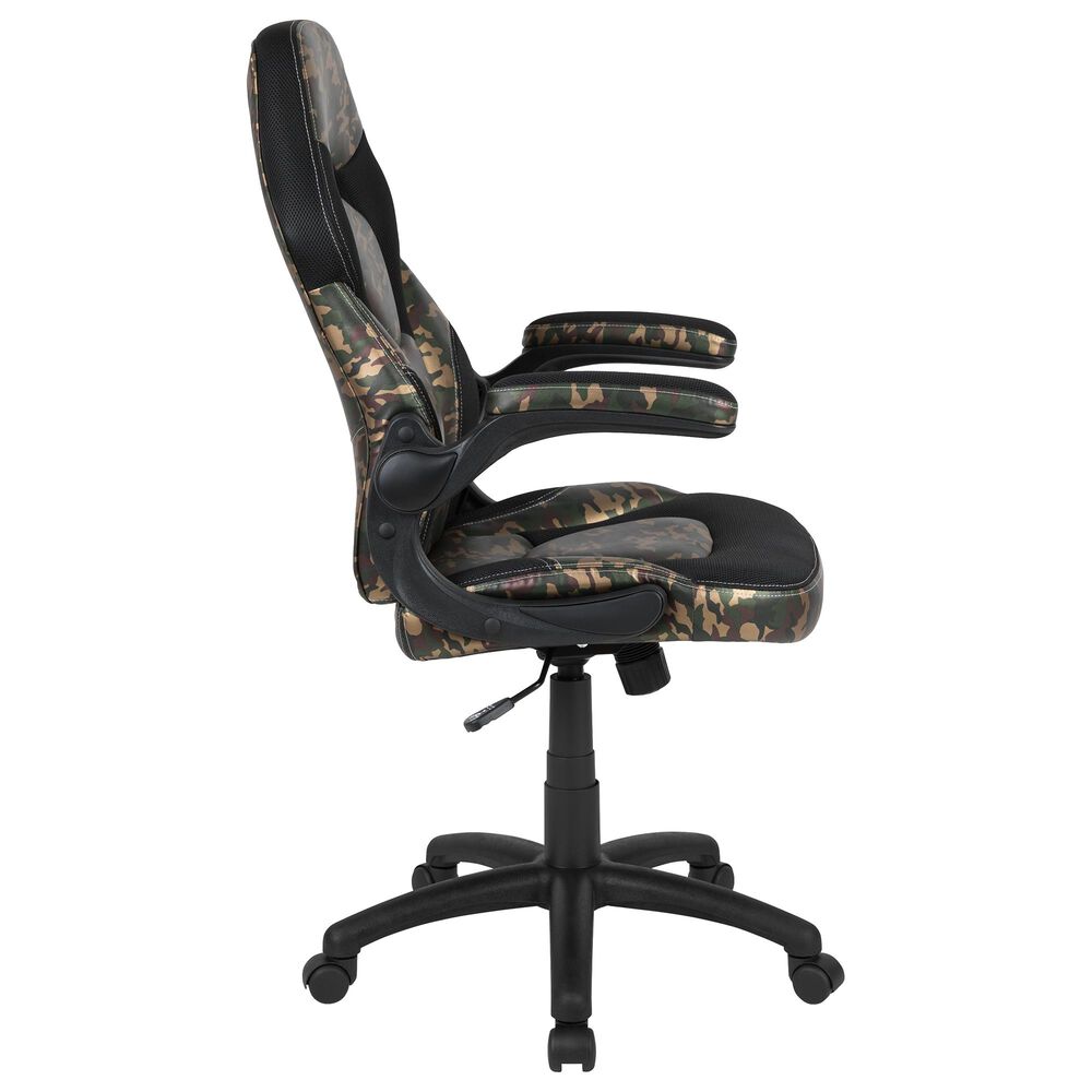 Flash Furniture X10 Gaming Chair in Camo, , large