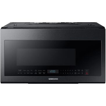 Samsung 2.1 Cu. Ft. Over The Range Microwave in Fingerprint Resistant Black Stainless Steel, , large