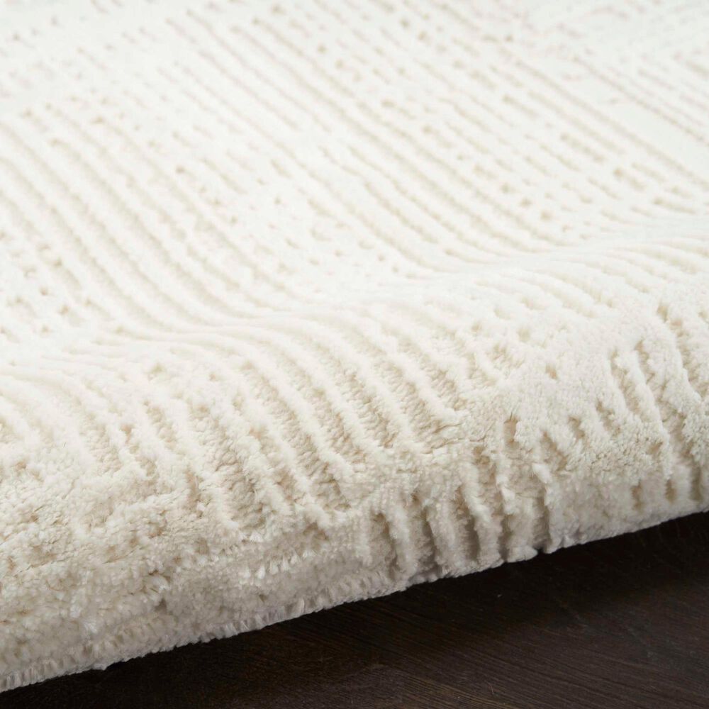 Nourison Sustainable Trends 2&#39;2&quot; x 7&#39;6&quot; Ivory Runner, , large