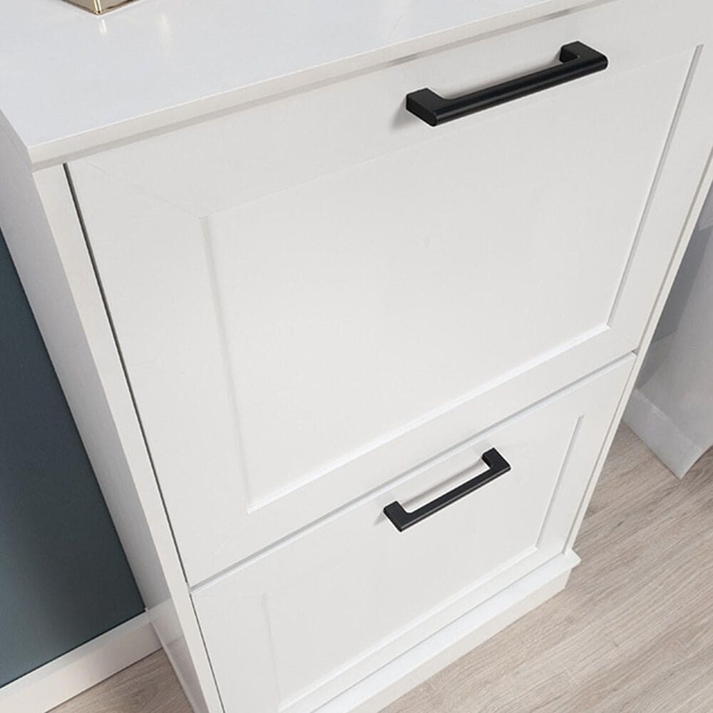 Sauder Homeplus 23&quot; Shoe Cabinet with Flip Door in White, , large