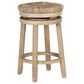 Linon Home Decor Morgan Swivel Counter Stool in Natural, , large