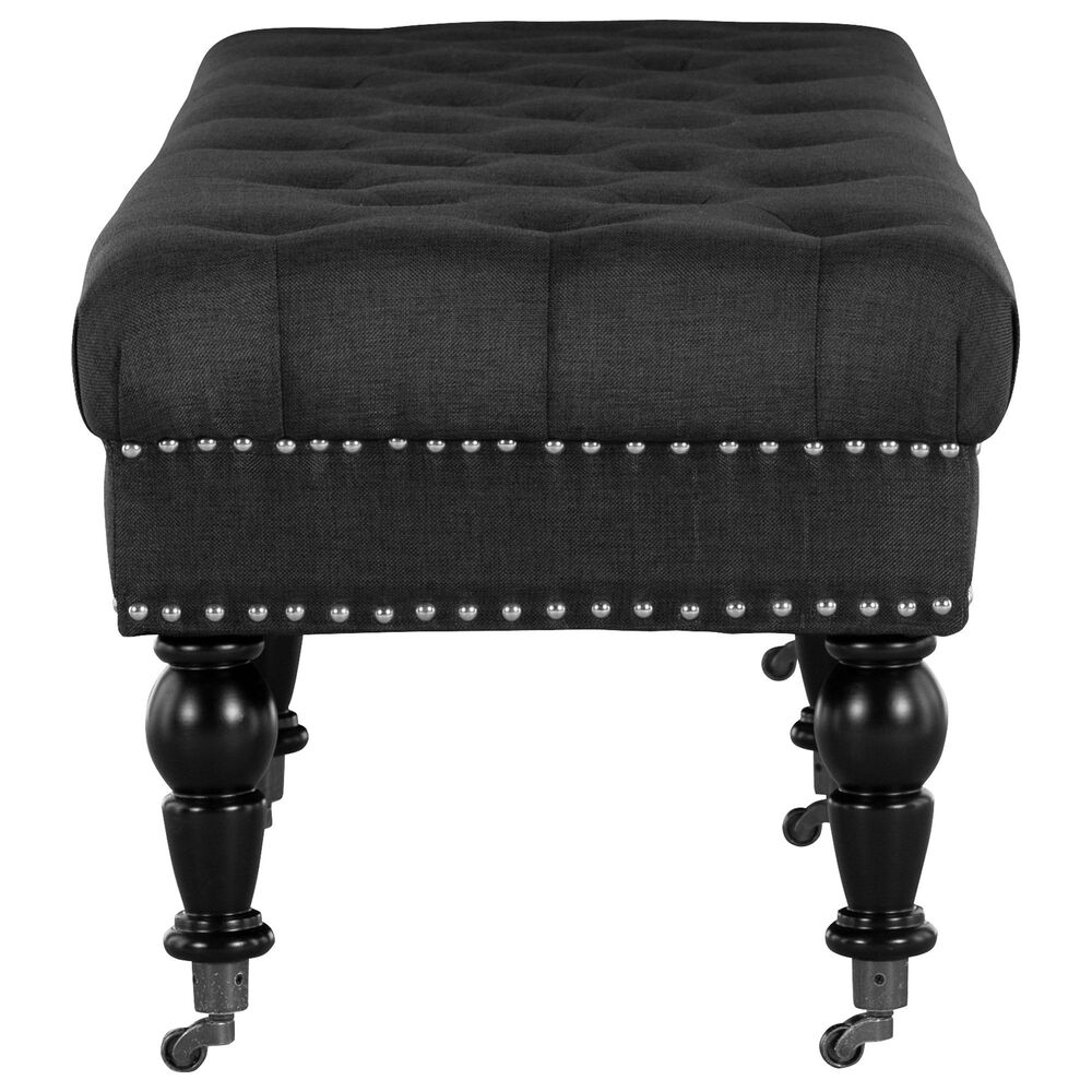 Linden Boulevard Celeste 62&quot; Bench in Charcoal, , large