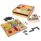 Timberlake Hey! Play! 7-in-1 Combo Game - Chess, Ludo, Chinese Checkers and More, , large