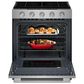 KitchenAid 30" Smart Slide-in Gas Range in PrintShield Stainless Steel, , large