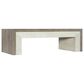 Hooker Furniture Serenity Skipper Rectangle Cocktail Table in Gray Wash, , large