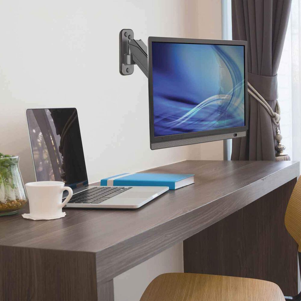 Manhattan Universal Gas Spring Wall Mount for 17&quot; to 32&quot; Monitors, , large