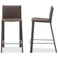 Baxton Studio Crawford Counter Stool in Taupe (Set of 2), , large