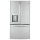 GE Appliances 2-Piece Kitchen Package with 22.1 Cu. Ft. French-Door Refrigerator and Rounded Handle Dishwasher in Fingerprint Resistant Stainless, , large