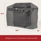 TYTUS Anaheim 4-Burner Gas Grill Cover in Black, , large
