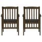 Hearth and Haven Casa Outdoor Dining Chair with Purple Cushion in Dark Grey (Set of 2), , large