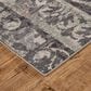 Feizy 3871F Kano Gray / Taupe 2"2" x 3" Area Rug, , large