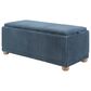 Valor Living Sahara Storage Bench in Blue, , large