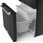THOR KITCHEN Gordon Ramsay 17.5 Cu. Ft. Counter Depth French Door Refrigerator with Stainless Steel Handle Kit in Black, , large