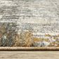 Oriental Weavers Hayden 9"10" x 12"10" Grey and Gold Area Rug, , large