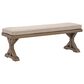 Ashley Laguna Heights Bench with Cushion in Beige, , large