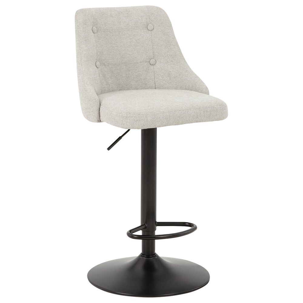 Signature Design by Ashley Gaddison Tall Swivel Barstool with Beige Seat, , large
