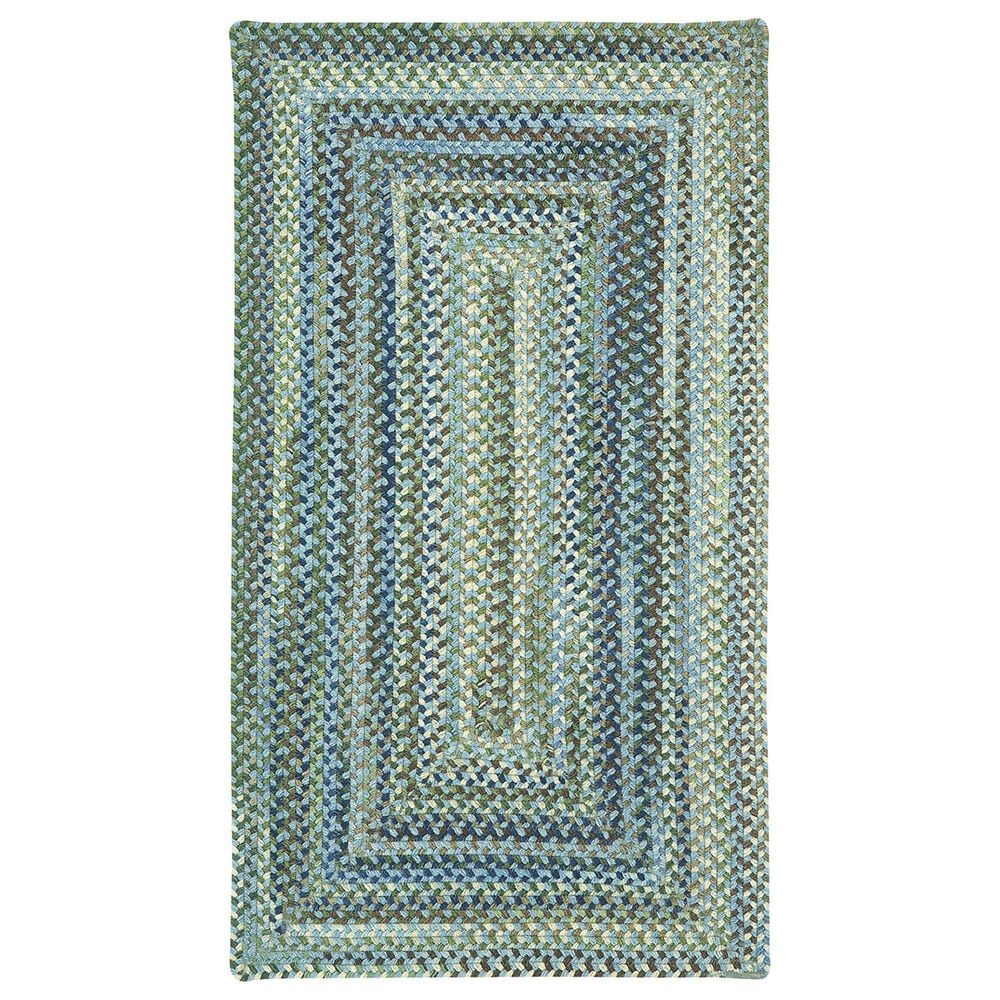Capel Homecoming 0048-400 7" x 9" Sky Blue Area Rug, , large