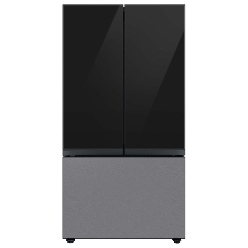 Samsung Bespoke Bespoke 3-Door French Door Refrigerator Bottom Panel in Stainless Steel, , large