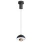 Golden Lighting Vintra LED 1-Light Pendant in Sand Black with Copper, , large