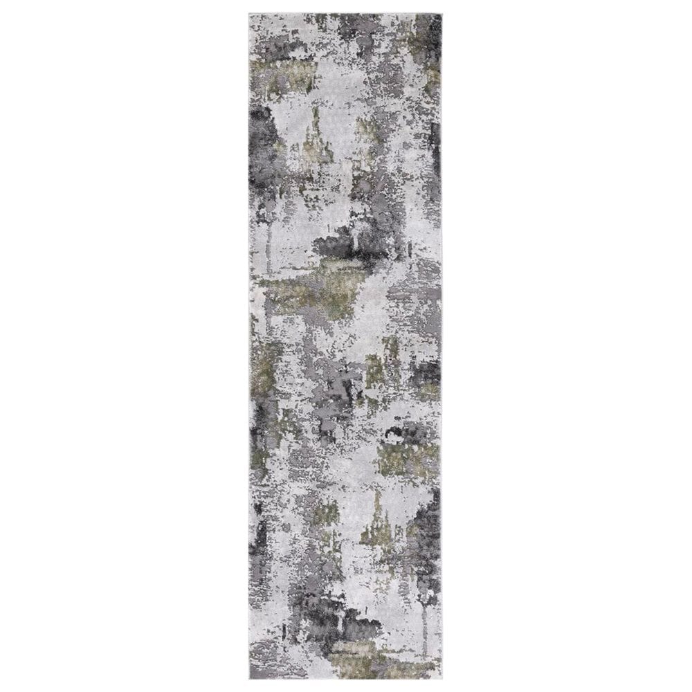 Safavieh Craft CFT820Y 2"3" x 6" Grey and Green Runner, , large
