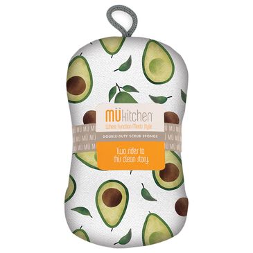 Mukitchen 6" Avocado Scrub Sponge, , large