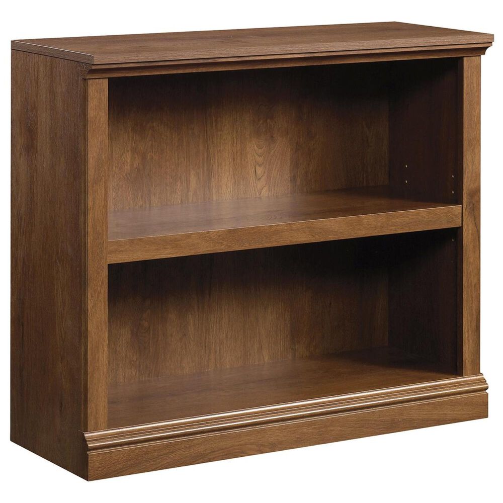 Sauder 2-Shelf Bookcase in Oiled Oak, , large
