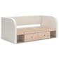 Ashley Arloster Twin Upholstered Day Bed with Storage  in Tan/White, , large