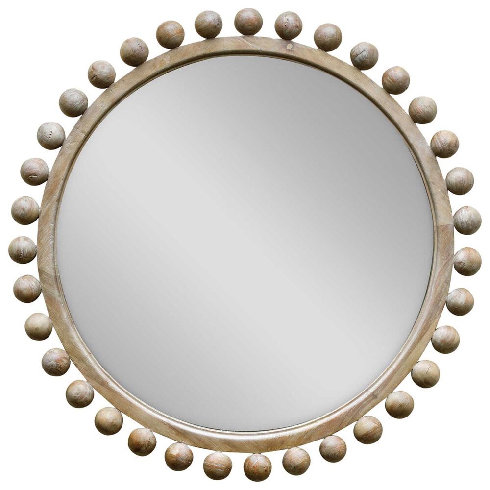 37B Brianza Round Mirror in Natural Raw, , large