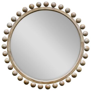 37B Brianza Round Mirror in Natural Raw, , large