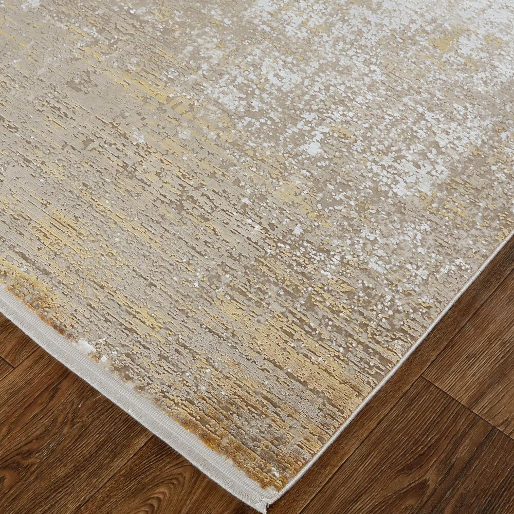 Feizy Cadiz 12&#39; x 18&#39; Beige Area Rug, , large