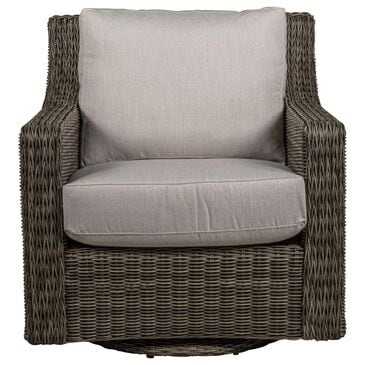 Venture Oasis Swivel Glider Lounge Chair in Ash, , large